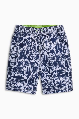 Sand Hibiscus Swim Shorts (3-16yrs)